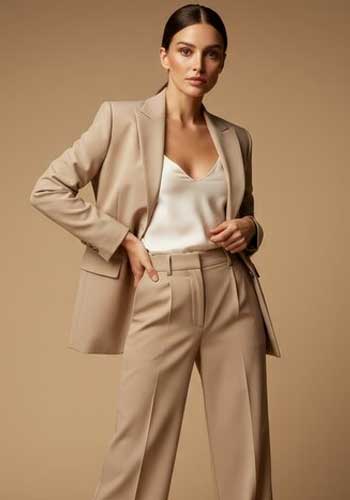 Brown Office Suit